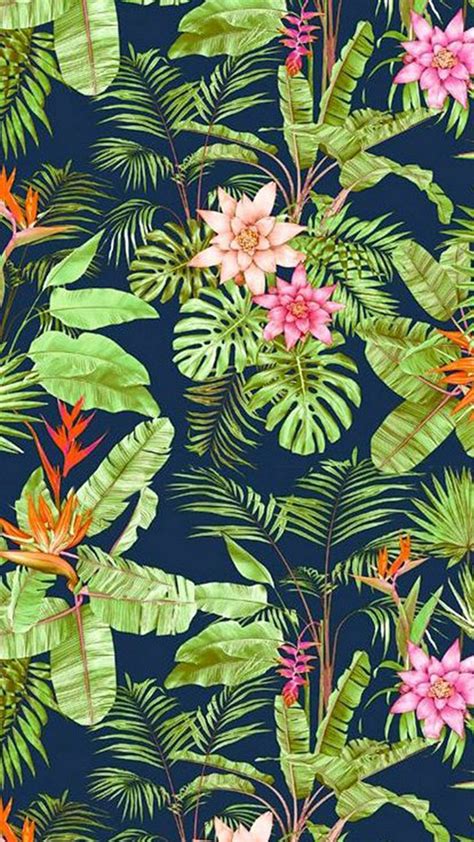 Tropical Pattern Wallpapers Top Free Tropical Pattern Backgrounds