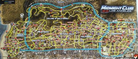 Is There A Higher Resolution Image Of The Midnight Club La Map On The