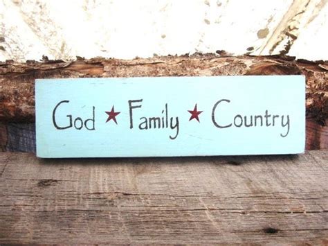 I am blessed to have so many great things in my life. God Family Country Love Wood Sign Montana Made Distressed Hand