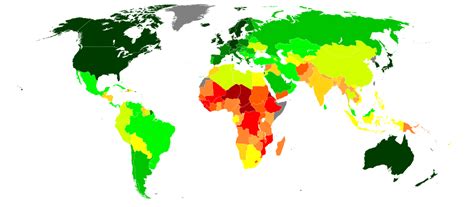 Human development index (hdi) ranking in the world. File:2016 UN Human Development Report.svg - Wikimedia Commons