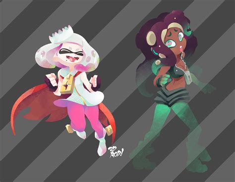 3d Rod Marina Splatoon Octarian Pearl Splatoon Nintendo Splatoon Series Splatoon 2