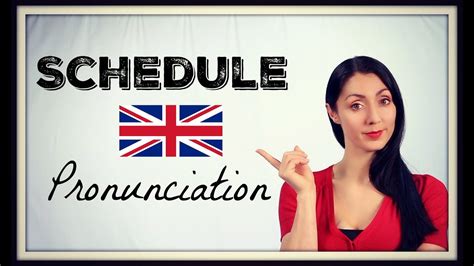 How To Pronounce Schedule Learn British English Pronunciation Youtube