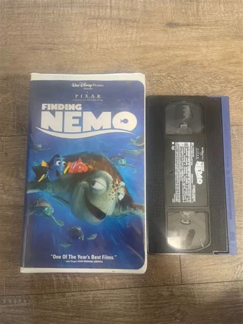ORIGINAL 2003 VHS Tape FINDING NEMO Walt Disney Pixar Movie 0 99