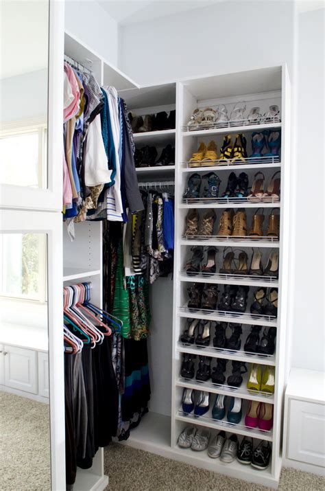 Besides, since your wardrobe is exposed, it'll force you to keep your clothes nice and organized instead of in an avalanche pile in the closet. How to Choose a Closet System