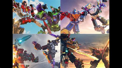 All Combiners Trailer In Transformers Earth Wars Credits Youtube