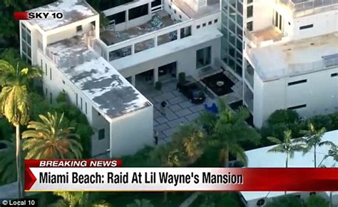 The singer owns a lavish mansion in miami which is a s a city located on the atlantic coast in the entire house boasts a spectacular city view through the glass walls. Lil Wayne's Miami Beach mansion raided by police as they ...