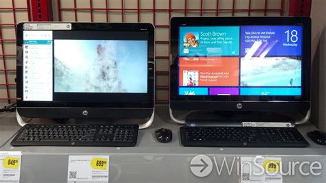 Hp Windows 8 Pcs Already In Stock And On Display At Some Best Buy