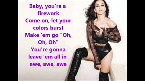 Katy Perry Firework Lyrics Youtube