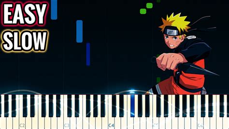 Blue Bird Naruto Piano Tutorial Easy Slow Akkoorden Chordify