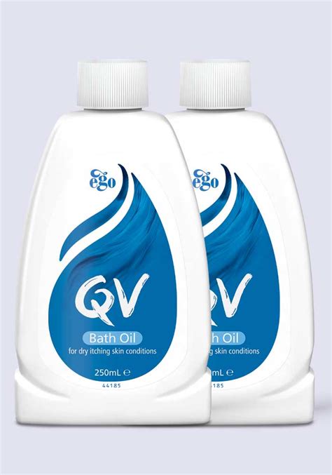 Qv Bath Oil Cleanser For Dry Skin Conditions 250ml 2 Pack Saver The