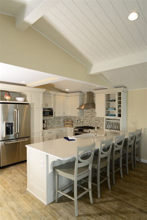 Beach House Remodel Beach Style Kitchen Seattle By Renewal