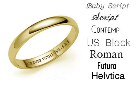 How to engrave your rings ring engraving ideas. Free Engraving On Diamond Wedding Bands & Wedding Rings