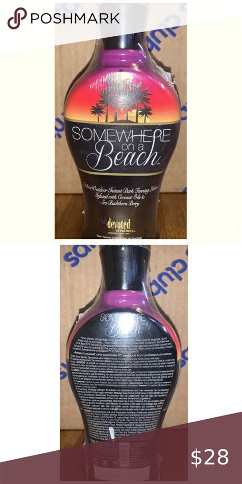 Devoted Creations Somewhere On A Beach Instantly Dark Tanning Lotion 12