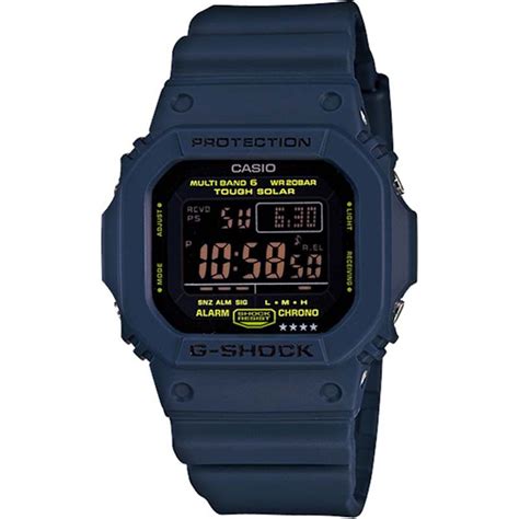 Casio G Shock Multi Band 6 Tough Solar Navy Blue Watch Gw M5610nv 2