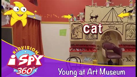 Childrens Art Museum Ispy 360° Young At Art Museum Kidvision Youtube