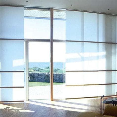 Some panel track blinds can be shipped to you at home, while others can be picked up in store. Blinds for Sliding Glass Doors - Alternatives to Vertical ...