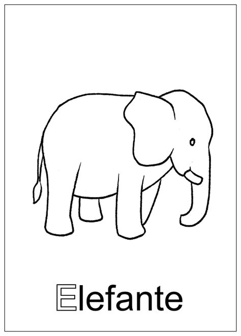 Dibujos para colorear letra e - Imagui