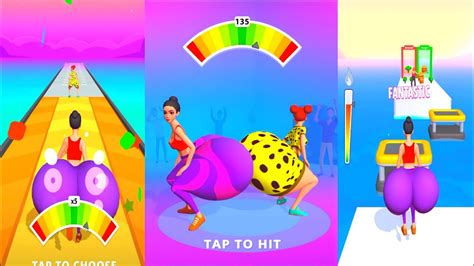😍twerk Race 3d Gameplay😳 Android Game And Ios Game Level Up 1000