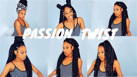 How To Style Passion Twists 7 Easy Hairstyles Trends