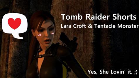 Lara Croft And Tentacle Monster Tomb Raider Underworld Shorts Youtube