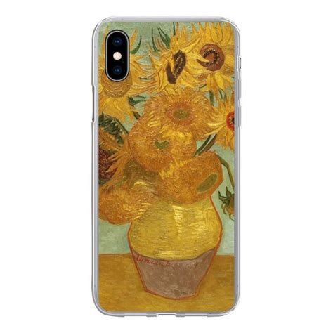 Muchowow Handyhülle Sonnenblumen Vincent Van Gogh Handyhülle Apple Iphone Xs Max Smartphone