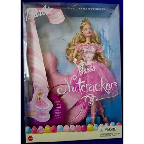 christmas barbie sugarplum princess with magic dance stand 2001 susan quinlan doll and teddy
