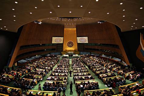 La Sede De La Organización De Las Naciones Unidas En Nueva York