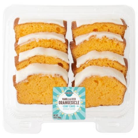 Bakery Fresh Goodness Vanilla Iced Orangesicle Loaf Cake 14 Oz Ralphs