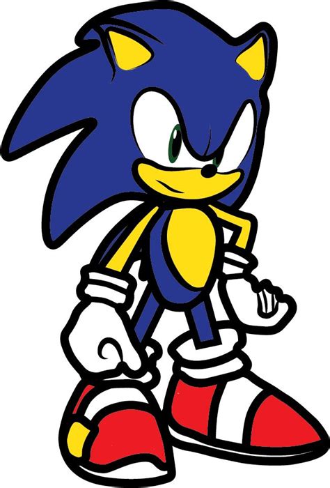 Sonic The Hedgehog Drawing Free Download On Clipartmag