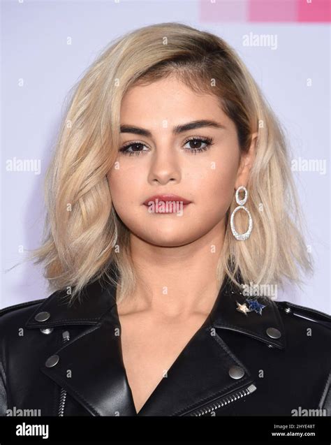 Selena Gomez At The 2017 American Music Awards Held At The Microsoft