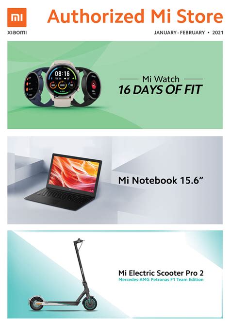 Xiaomi Mi Store Heres The Latest Brochure For January February 2021
