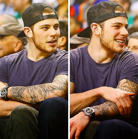 But he's a 19 year old young man. hockey player tattoos | Tumblr