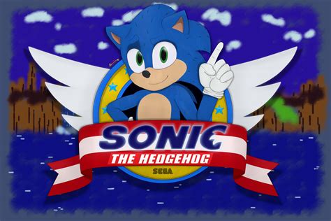 Sonic The Hedgehog Movie Tribute By Me Rsonicthemovie