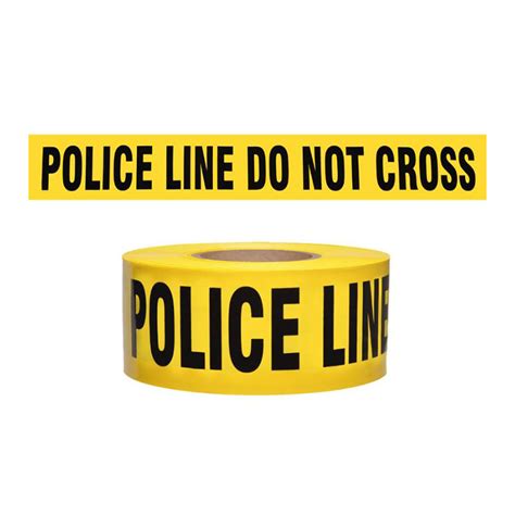 Police Line Do Not Cross Tape Wyler Enterprises Inc