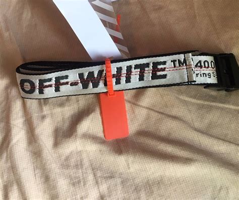 Off-White Off White Industrial Belt | Off white industrial belt, Off white, White accessories