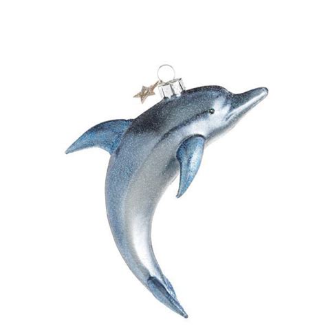 Dolphin Ornament Glass Works Christmas Ornaments Nautical Christmas