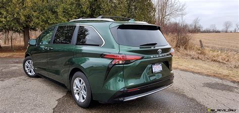 Road Test Review 2021 Toyota Sienna Platinum The Perfect Hybrid