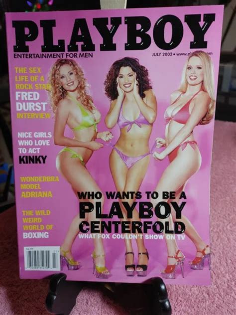 Playboy Christina Santiago Shallan Meiers Lauren Anderson Chris Isaak Fred Durst Picclick