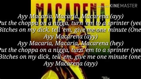 Tyga Ayy Macarena Lyrics Youtube