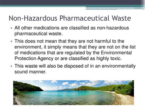 Ppt Pharmaceutical Waste Program Powerpoint Presentation Free