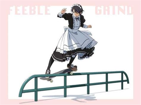 Skateboarding Maids By Suzusiro Imgur Maid Outfit Maid Dress Skater