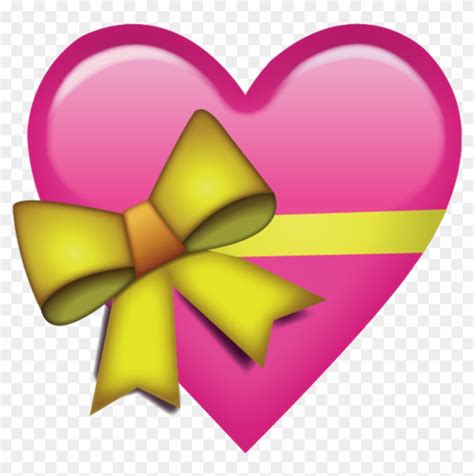 Images similar to image #924911. Relationships - Emoji De Corazon Con Lazo - Free ...