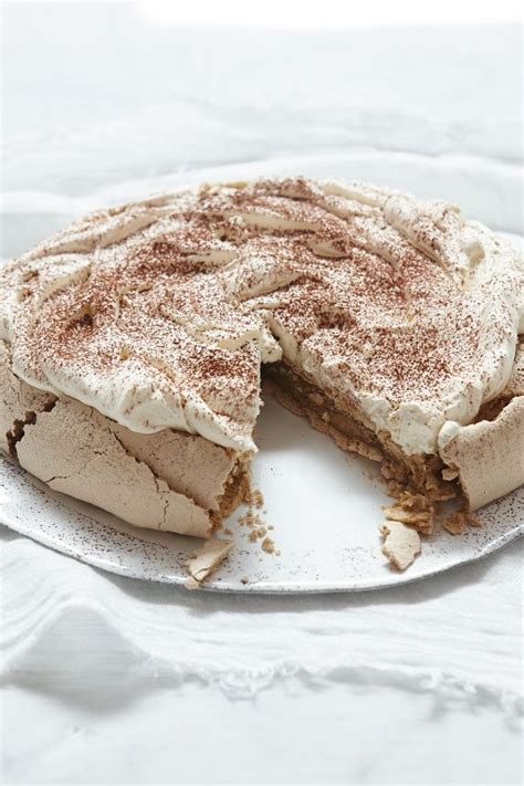 Summer is calling and it's time to celebrate! Cappuccino Pavlova | Recipe | Nigella | Pavlova recipe, Delicious desserts, Pavlova