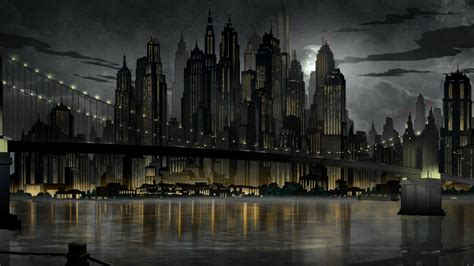 Gotham City Night Hd Batman The Long Halloween Part One Wallpapers Hd Wallpapers Id 79604