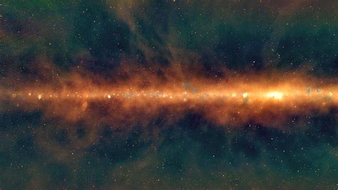 Впечатляющий новый вид на центр галактики Млечный Путь New