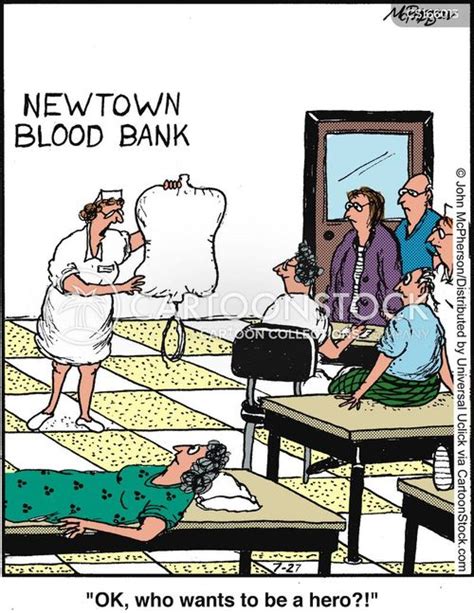 Donating Blood Cartoon