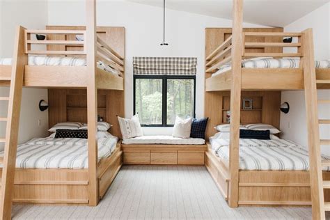 Bunk Bed Rooms Bunk Beds Built In Modern Bunk Beds Cabin Bunk Room