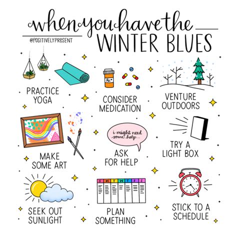 9 Tips For Battling The Winter Blues Positively Present