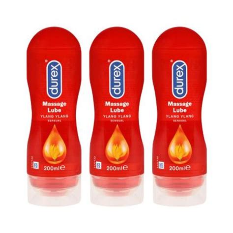 Durex Play 2 In 1 Massage Lube Gel Ylang Ylang 3 Pack 1 Day Online Themarket New Zealand