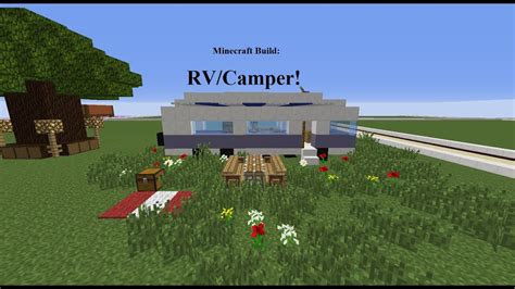 Minecraft Build Rvcamper Youtube